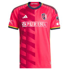 Eduard Löwen St. Louis City SC adidas 2024 The Spirit Kit Authentic Jersey - Red