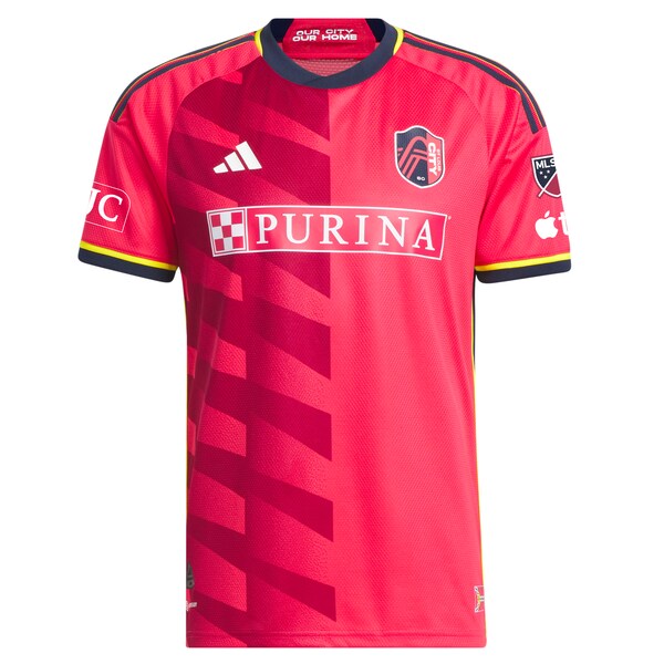 Eduard Löwen St. Louis City SC adidas 2024 The Spirit Kit Authentic Jersey - Red