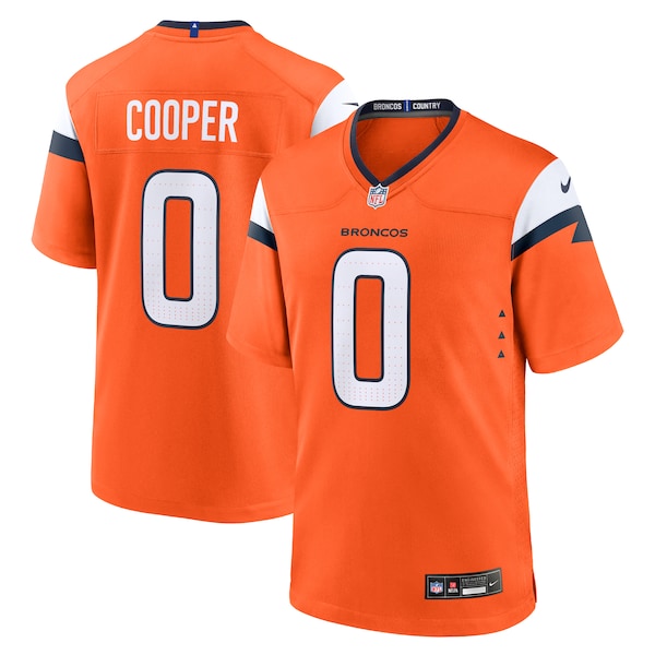 Jonathon Cooper Denver Broncos Nike Team Game Jersey -  Orange