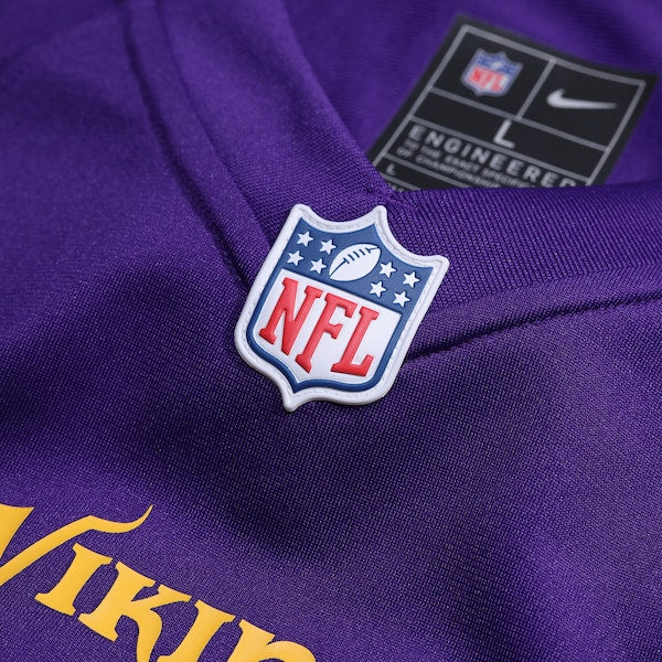 Tavierre Thomas Minnesota Vikings Nike Team Game Jersey -  Purple
