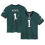 Jalen Hurts Philadelphia Eagles Nike Preschool Game Jersey - Midnight Green