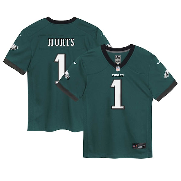 Jalen Hurts Philadelphia Eagles Nike Preschool Game Jersey - Midnight Green