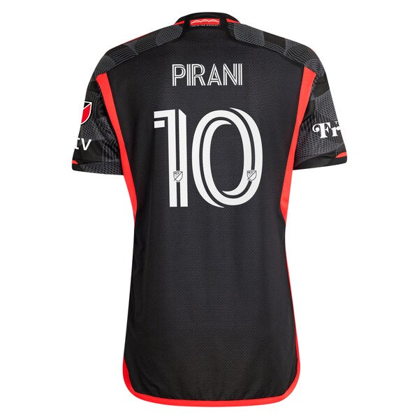Gabriel Pirani D.C. United adidas 2024 The Icon Kit Authentic Player Jersey – Black