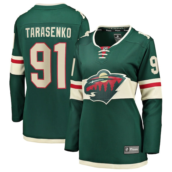 Vladimir Tarasenko Minnesota Wild  Women's Home Breakaway Jersey - Green
