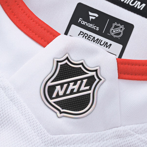Sebastian Aho Carolina Hurricanes  Away Premium Jersey - White/Black/Red