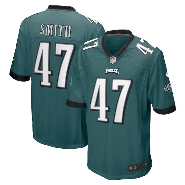 Brandon Smith Philadelphia Eagles Nike  Game Jersey - Midnight Green