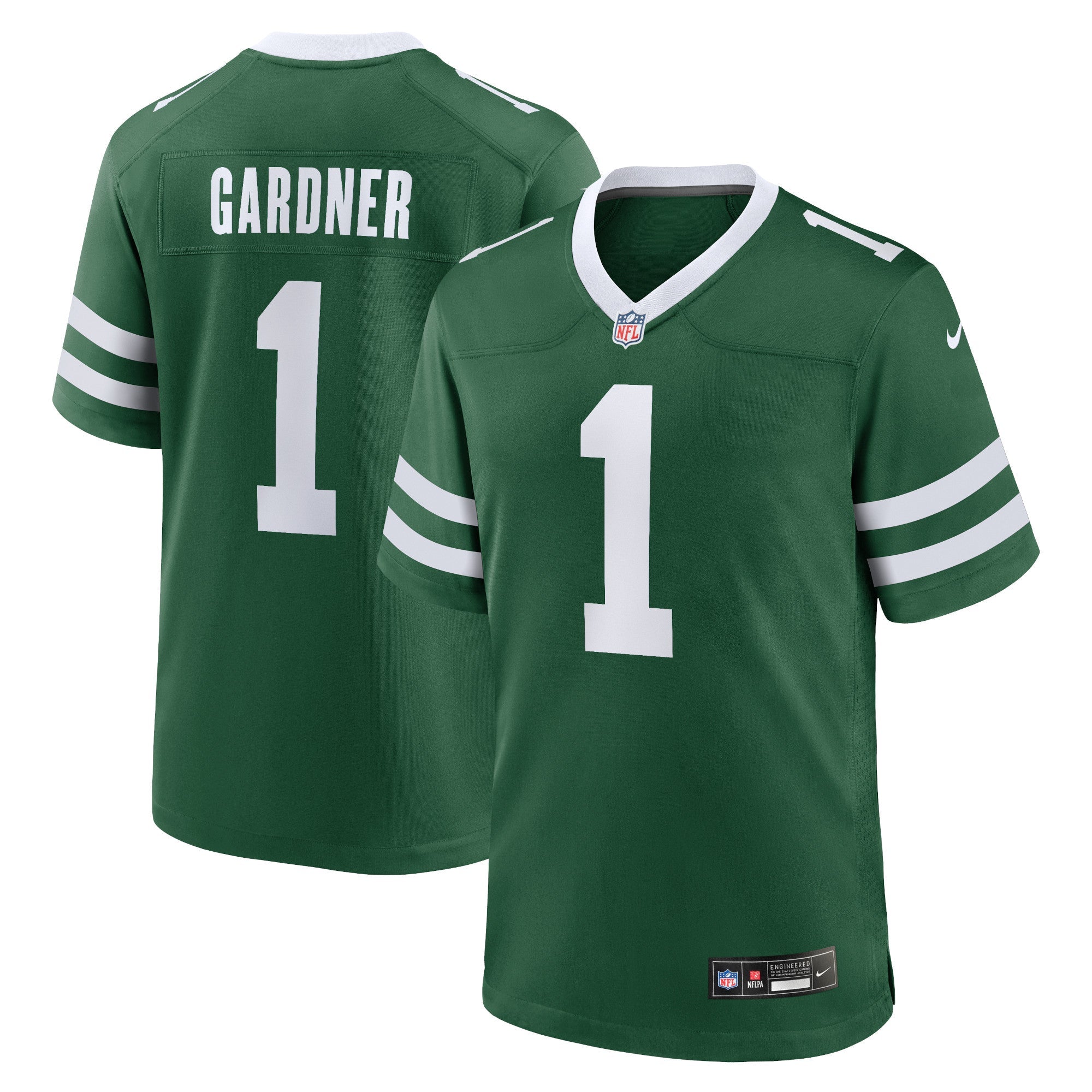 Ahmad Sauce Gardner New York Jets Nike Alternate Game Jersey - Legacy Black/Green/White