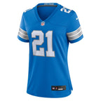 Amik Robertson Detroit Lions Nike Women's Team Game Jersey -  Blue
