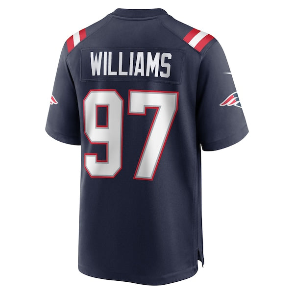 Milton Williams New England Patriots Nike Game Player Jersey - Navy
