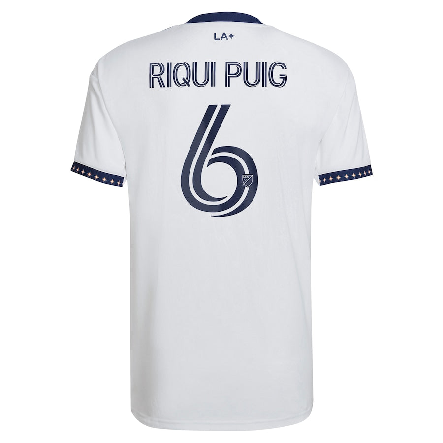 Riqui Puig LA Galaxy adidas 2023 City of Dreams Kit Replica Jersey - White