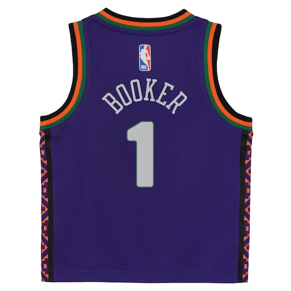 Devin Booker Phoenix Suns Nike Preschool 2024/25 Swingman Player Jersey -  City Edition - Purple