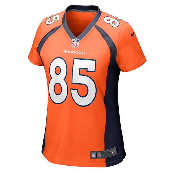 Lucas Krull Denver Broncos Nike Women's Team Game Jersey -  Orange