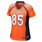 Lucas Krull Denver Broncos Nike Women's Team Game Jersey -  Orange
