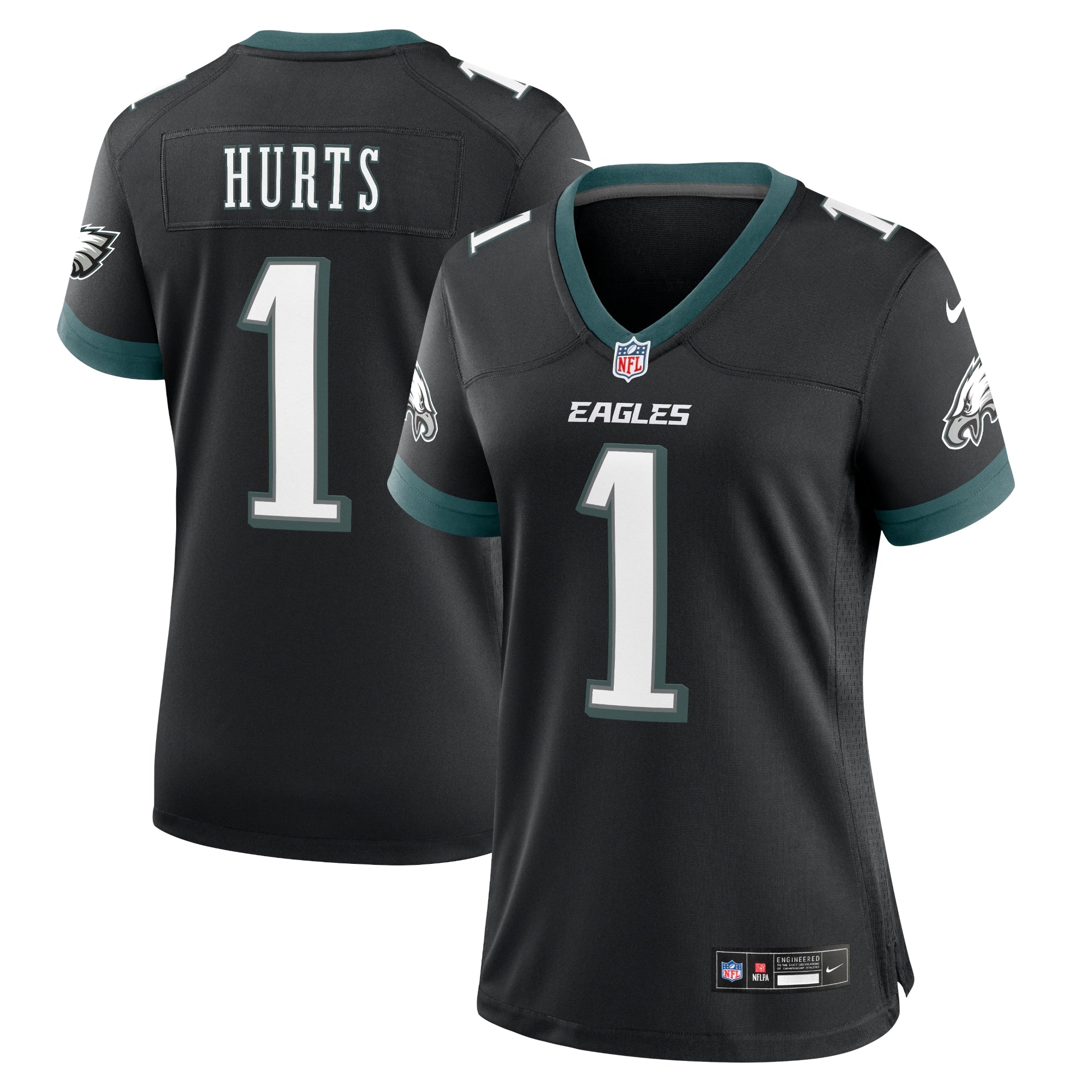 Jalen Hurts Philadelphia Eagles Nike Women's Team Game Jersey - Midnight Green