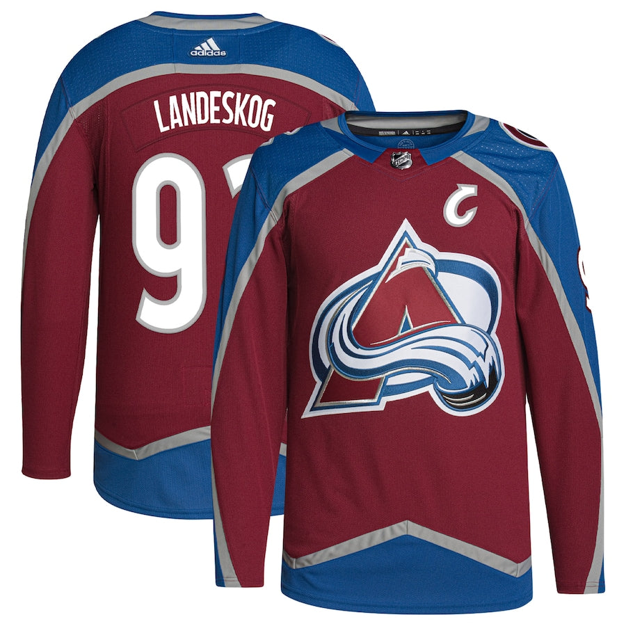 Gabriel Landeskog Colorado Avalanche adidas Home Primegreen Authentic Pro Player Jersey - Burgundy