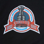 Wayne Gretzky Los Angeles Kings Captain Patch 1992/93 Blue Line Player Jersey - Black