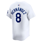 Enrique Hernandez Los Angeles Dodgers Nike Home Limited Jersey - White