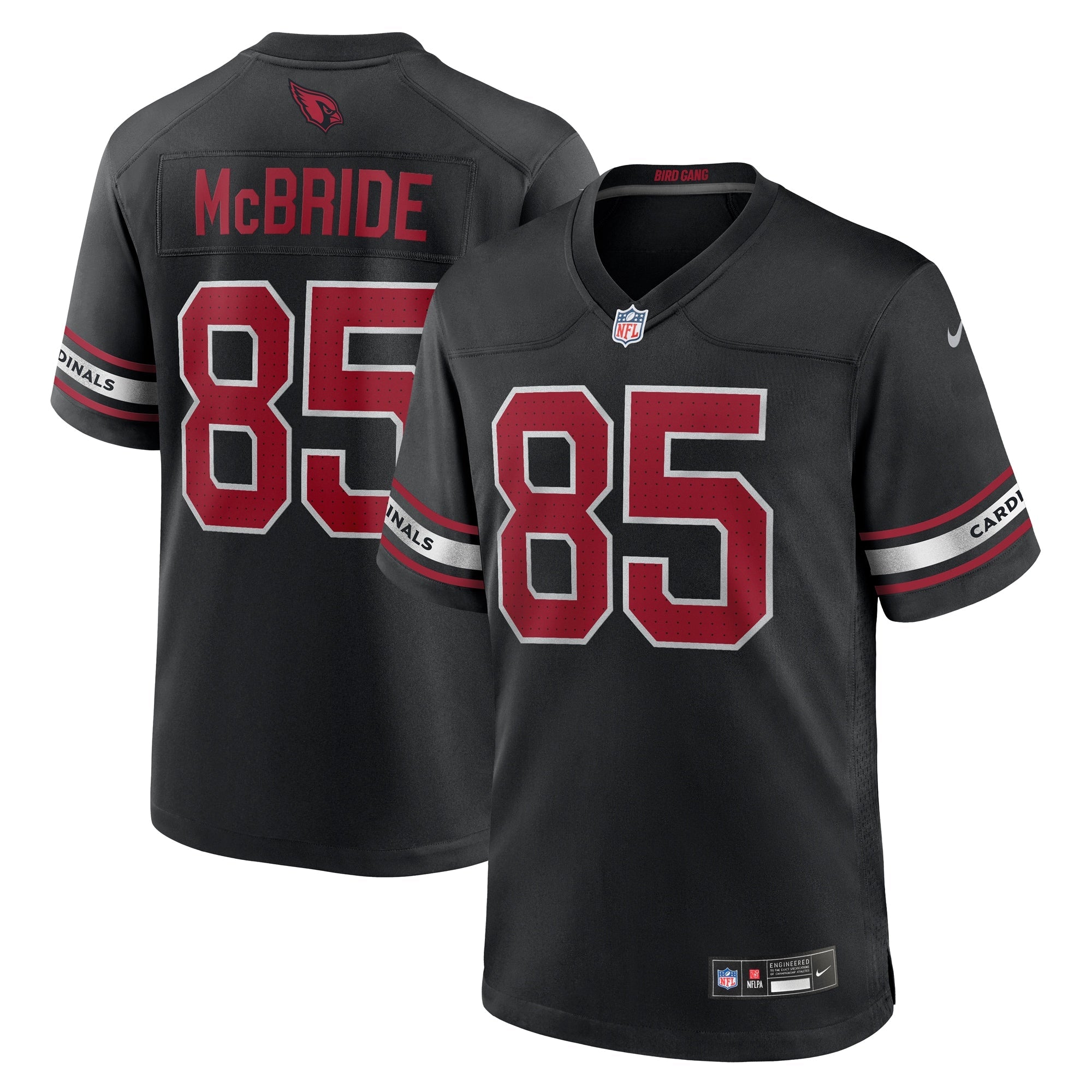 Trey McBride Arizona Cardinals Nike  Game Jersey -  White/Black/Cardinal