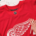 Detroit Red Wings  Home Authentic Pro Custom Jersey - Red