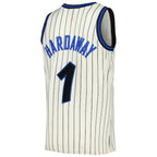 Penny Hardaway Orlando Magic Chainstitch Swingman Jersey - Cream