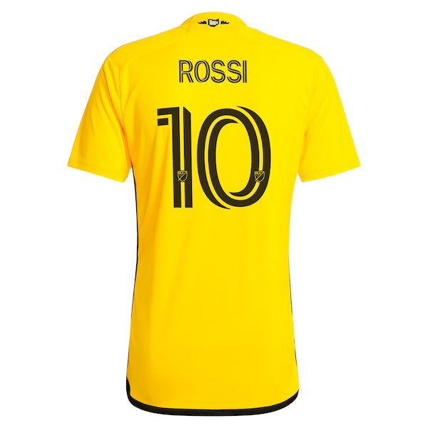 Diego Rossi Columbus Crew adidas 2024 The Home Kit Replica Player Jersey - Yellow