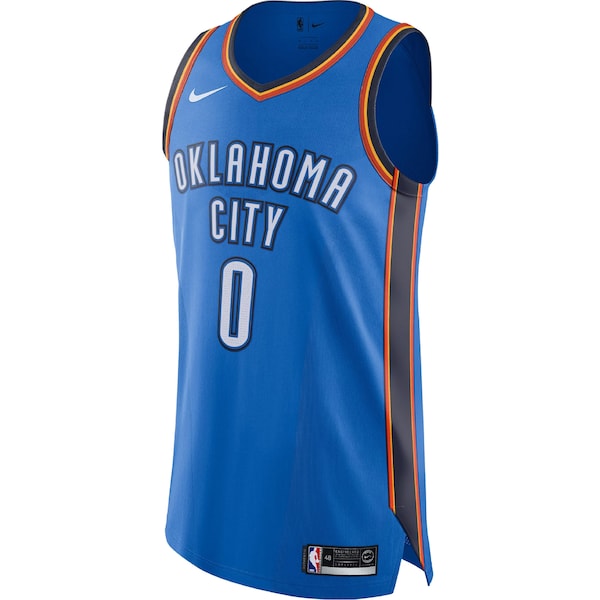 Russell Westbrook Oklahoma City Thunder Nike Authentic Player Jersey - Icon Edition - Blue