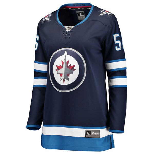 Kale Clague Winnipeg Jets  Women's Home Breakaway Jersey - Navy