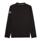 Manchester City Puma 2025/26 Away Replica Long Sleeve Jersey - Black/Light Blue