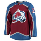 Nathan MacKinnon Colorado Avalanche adidas Home Primegreen Authentic Player Jersey - Burgundy/Navy/White