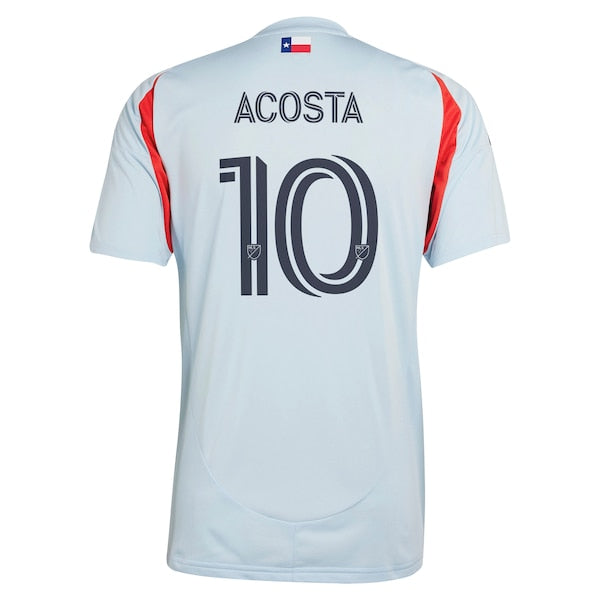 Luciano Acosta FC Dallas adidas 2025 The Inferno Kit Replica Player Jersey - Light Blue