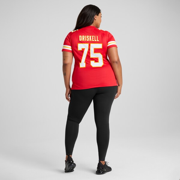 Ethan Driskell Kansas City Chiefs Nike Women's  Game Jersey -  Red
