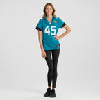 Tucker Addington Jacksonville Jaguars Nike Women's Team Game Jersey -  Teal