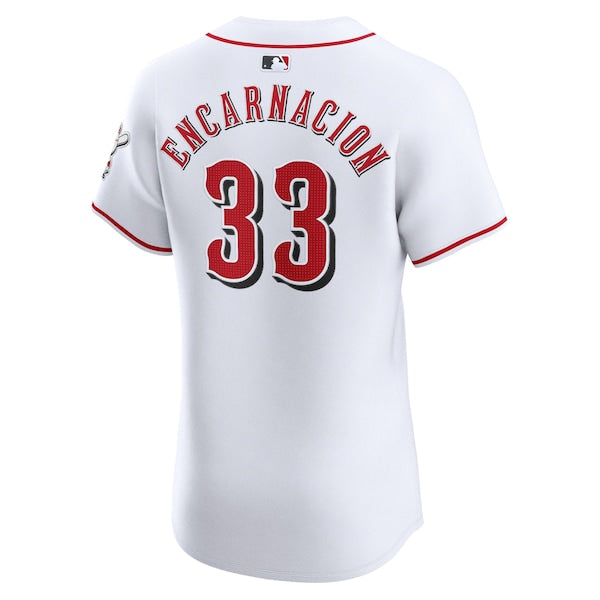 Christian Encarnacion-Strand Cincinnati Reds Nike Home Elite Player Jersey - White