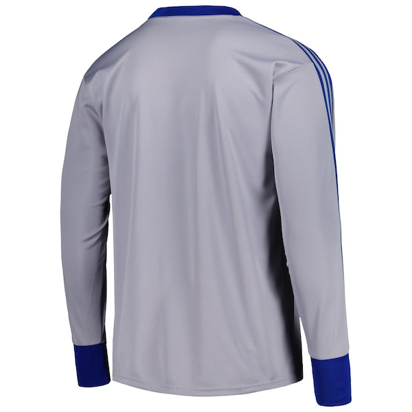 Italy National Team adidas Authentic Football Icon Goalkeeper Jersey - Gray