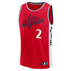 Kawhi Leonard LA Clippers  Youth Fast Break Replica Player Jersey - Statement Edition - Red