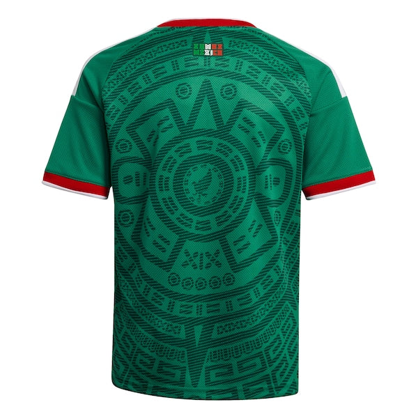 Mexico National Team adidas Youth FIFA x World Cup 2026 Home Replica Jersey - Green