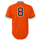 Cal Ripken Jr. Baltimore Orioles Youth Cooperstown Collection Mesh Batting Practice Jersey - Orange