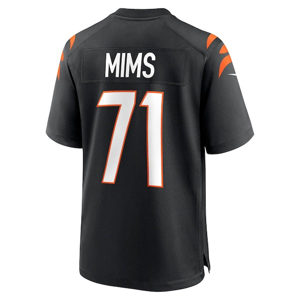 Amarius Mims Cincinnati Bengals Nike 2024 NFL Draft First Round Pick Player Game Jersey - Black