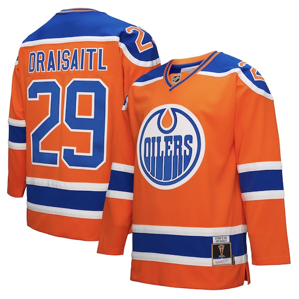 Leon Draisaitl Edmonton Oilers  Power Play Jersey - Orange