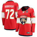 Sergei Bobrovsky Florida Panthers  Women's 2025 Stanley Cup Final Home Breakaway Player Jersey - Red