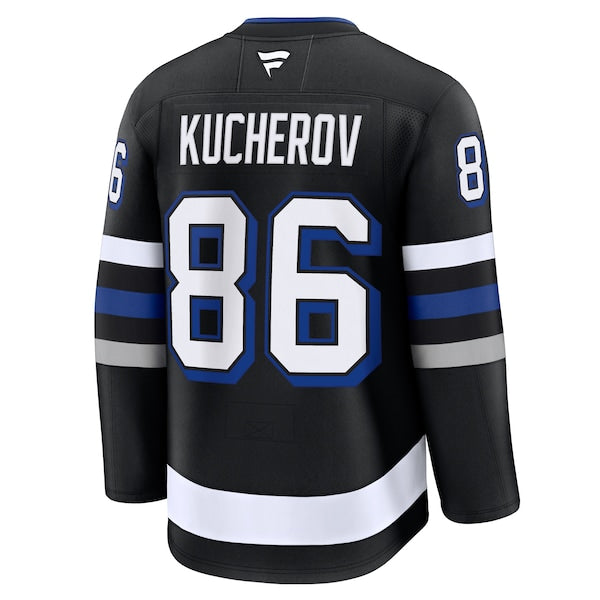 Nikita Kucherov Tampa Bay Lightning  Alternate Premium Jersey - Black/Blue