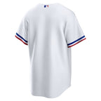 Texas Rangers Nike Home Replica Team Jersey - White