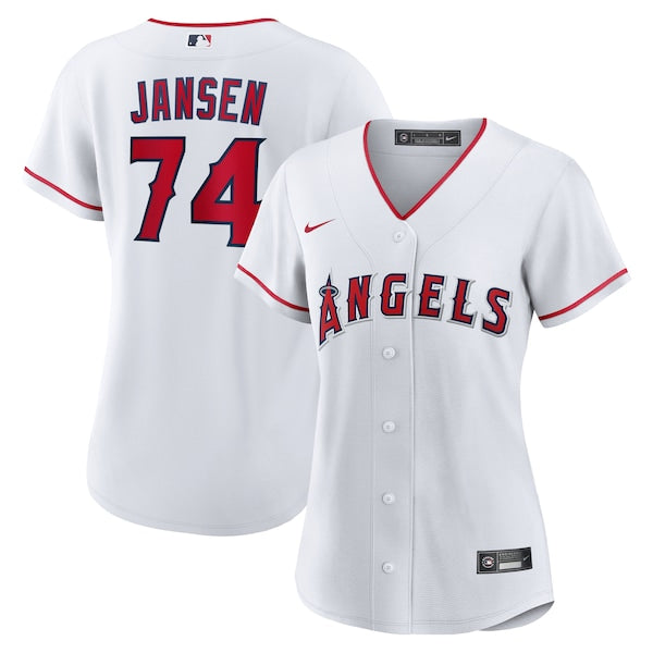 Kenley Jansen Los Angeles Angels Nike Women's Home Replica Jersey - White