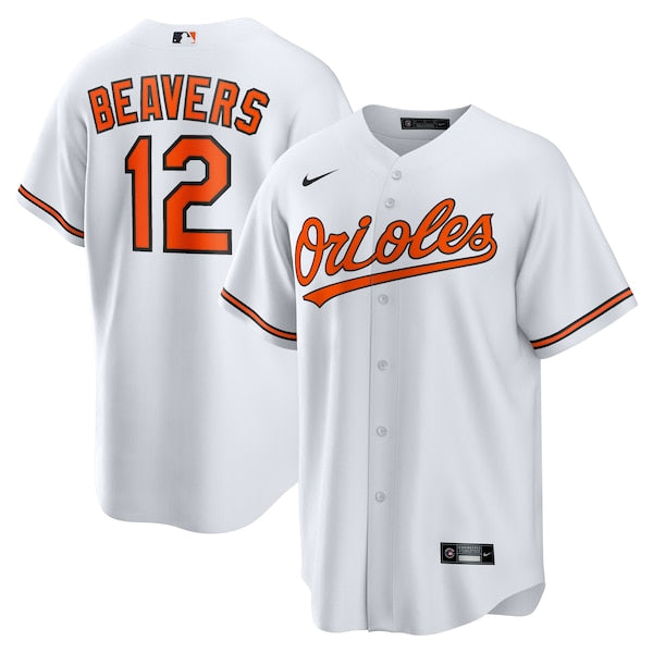 Dylan Beavers Baltimore Orioles Nike  Youth Home Replica Jersey - White