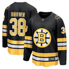 Patrick Brown Boston Bruins  Home Breakaway Player Jersey - Black