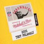 Troy Polamalu Pittsburgh Steelers 2005 Split Legacy Replica Jersey - Black/Gold