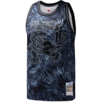 Vince Carter Toronto Raptors Hardwood Classics 1998/99 Tie-Dye Swingman Jersey - Black