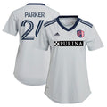 Tim Parker St. Louis City SC adidas Women's 2024 The Spirit Kit Replica Jersey - Gray