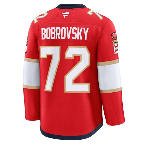 Sergei Bobrovsky Florida Panthers   Premium Jersey - Red