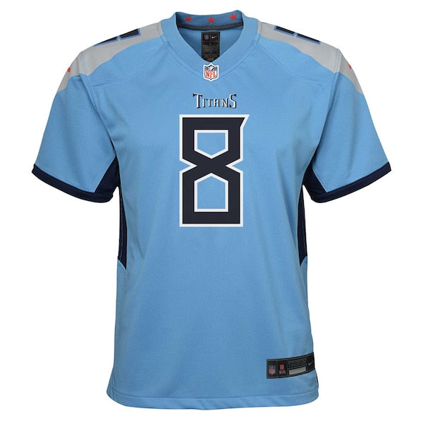 Will Levis Tennessee Titans Nike Youth Alternate Player Game Jersey - Light Blue
